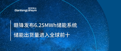 ESIE2025圓滿收官！贛鋒全新6.25MWh儲(chǔ)能系統(tǒng)成焦點(diǎn)，儲(chǔ)能出貨量進(jìn)入全球前十